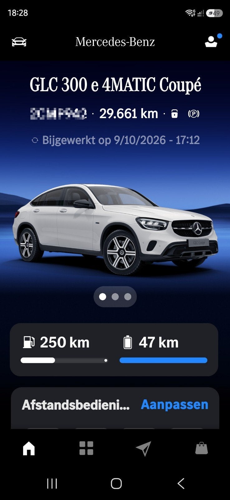 Mercedes-Benz GLC 300 e 4MATIC Coupé | 2021 | Plug-in Hybrid, Autos, Cuir, Achat, Entretenue par le concessionnaire, Noir