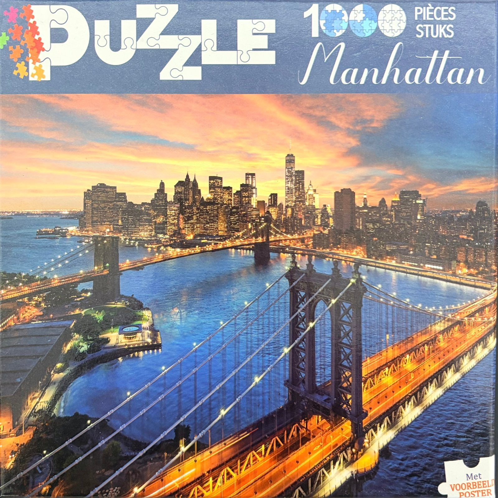 Puzzle 1000 pièces, Enlèvement ou Envoi, Utilisé