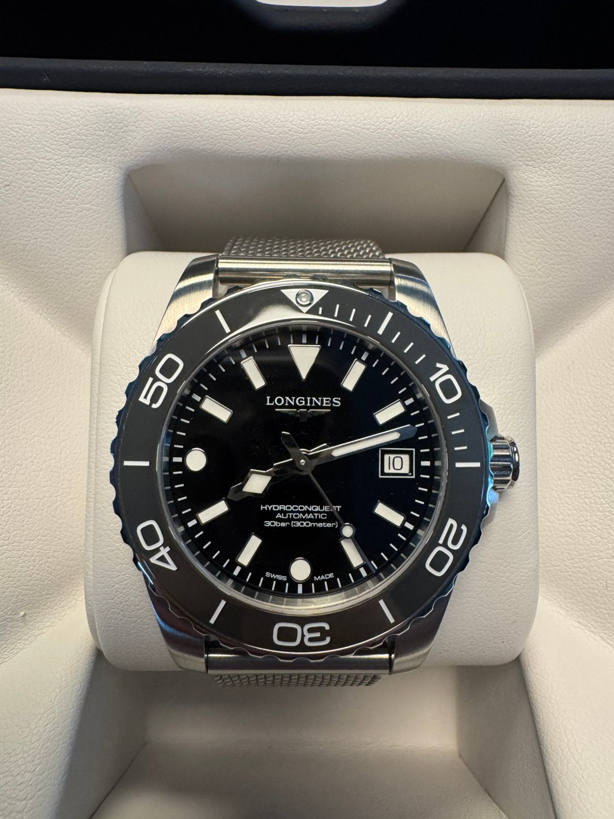 Longines Hydroconquest 39mm 2026, Bijoux, Sacs & Beauté, Montres | Hommes, Comme neuf, Omega, Enlèvement
