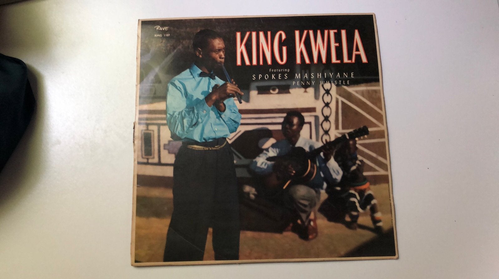 LP King Kwela - Spokes Mashiyane (Krasvrij), Enlèvement