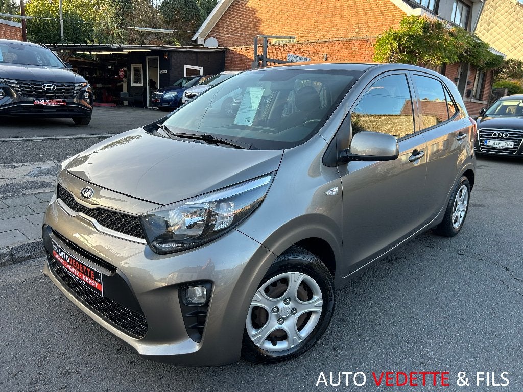 Kia Picanto 1.0i 1ER PROP CLIME 49 (67) KW (PK) GAR.1AN, Auto's, Voorwielaandrijving, Dealer onderhouden, Stof, Geheel digitaal combi-instrument