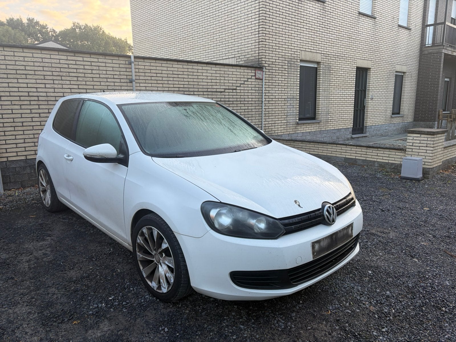 Volkswagen golf 6, Auto's, Euro 5, 1600 cc, Wit, Bedrijf