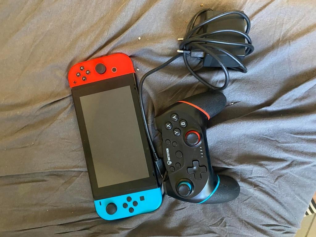 Nintendo switch + bakje, Ophalen
