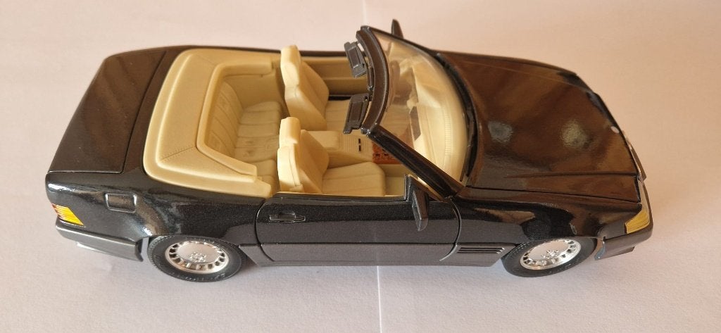 Mercedes 500SL de fin 1989, Hobby & Loisirs créatifs, Voitures miniatures | 1:18, Enlèvement ou Envoi, Neuf, Voiture, Maisto