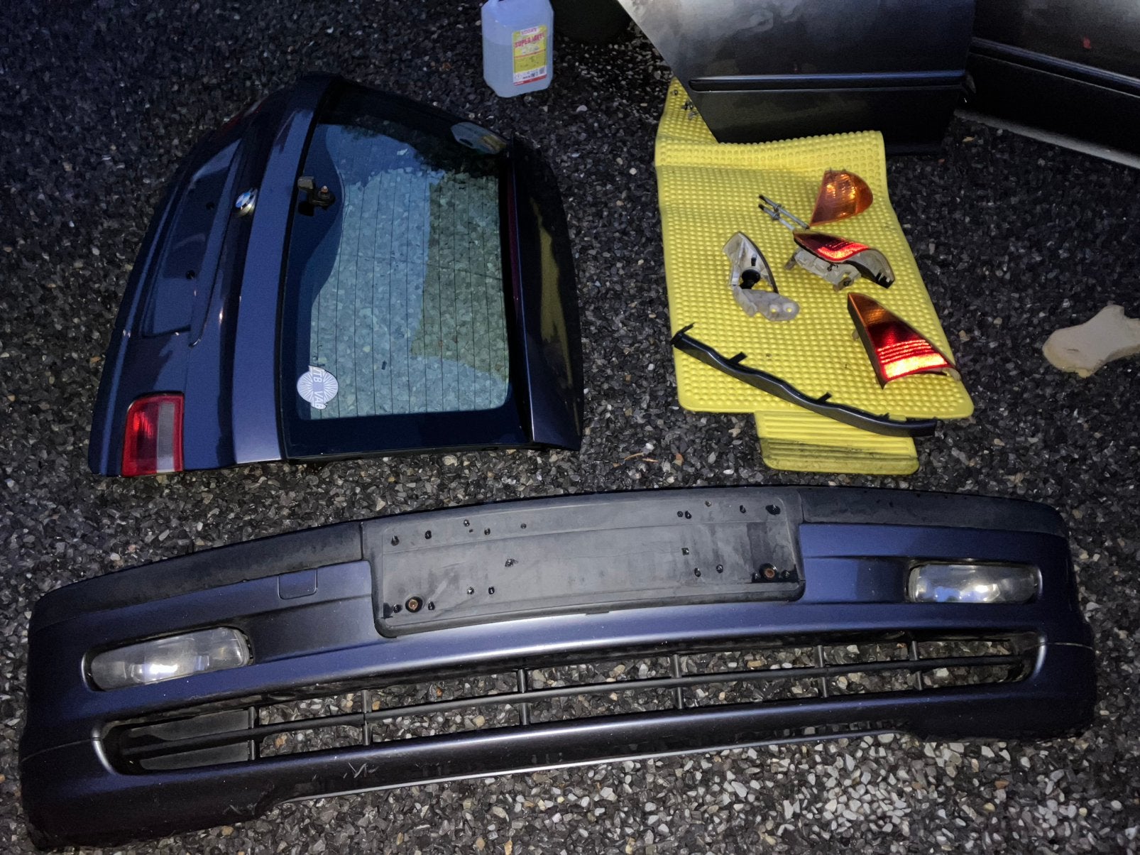 Onderdelen BMW E46 touring, Auto-onderdelen, Ophalen, Gebruikt, Voor, Bumper