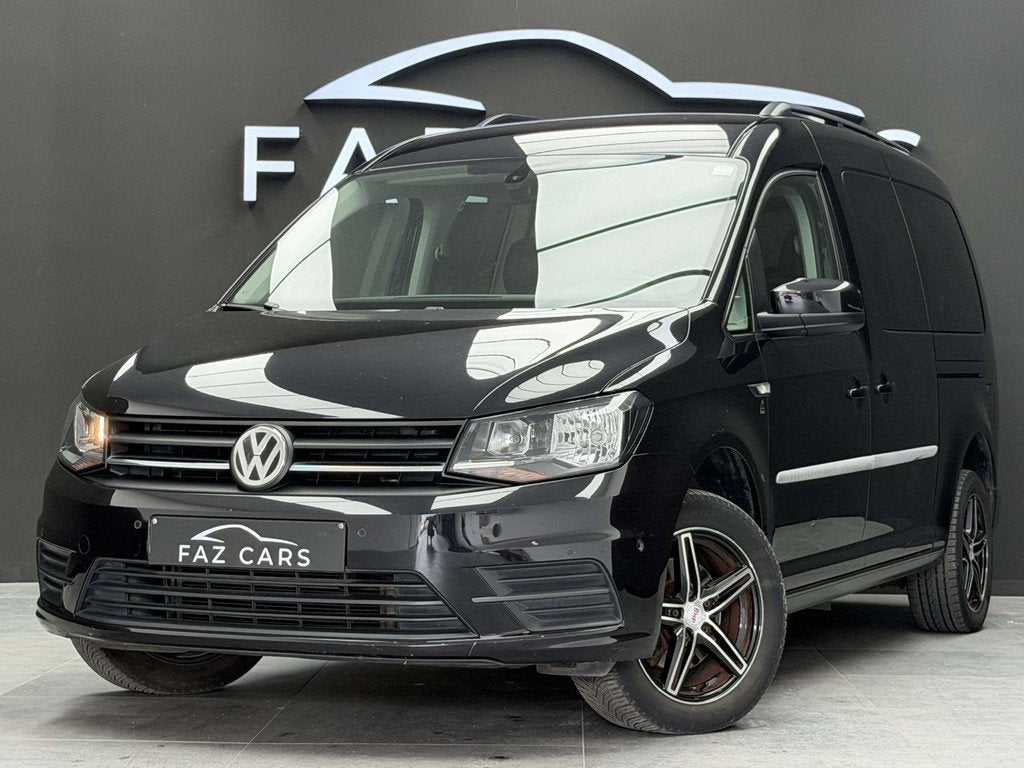 Volkswagen Caddy 2.0 CR TDi SCR Maxi DSG * CAMÉRA + GPS + C, Auto's, Bestelwagens en Lichte vracht, Bedrijf, Te koop, ABS, Airbags