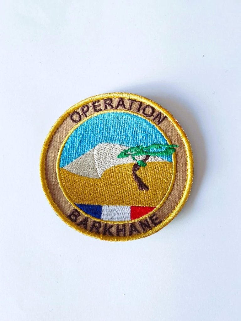 Franse patch Operatie Barkhane., Ophalen of Verzenden