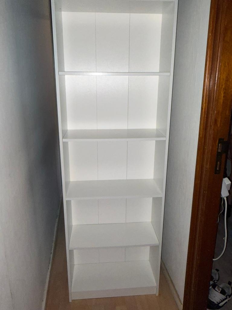 Witte kast, Huis en Inrichting, Kasten | Schoenenkasten, Ophalen, Gebruikt