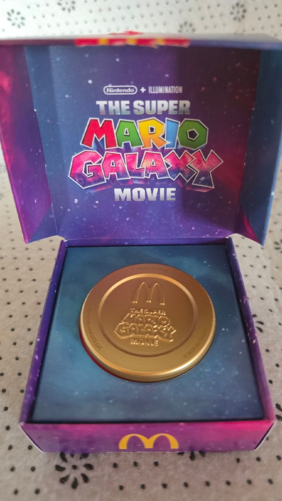 Pièce Super Mario Galaxy Movie (McDonald's), Neuf, Autres types
