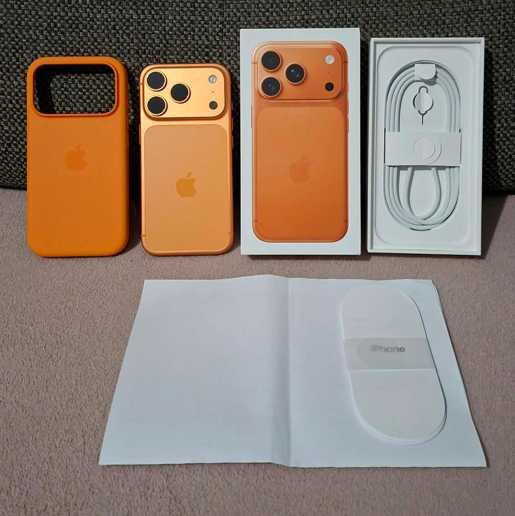 Nieuw! Apple iPhone 17 Pro 5G 256GB Orange+Factuur+Garantie, Telecommunicatie, Nieuw, Zonder simlock, Ophalen, 256 GB