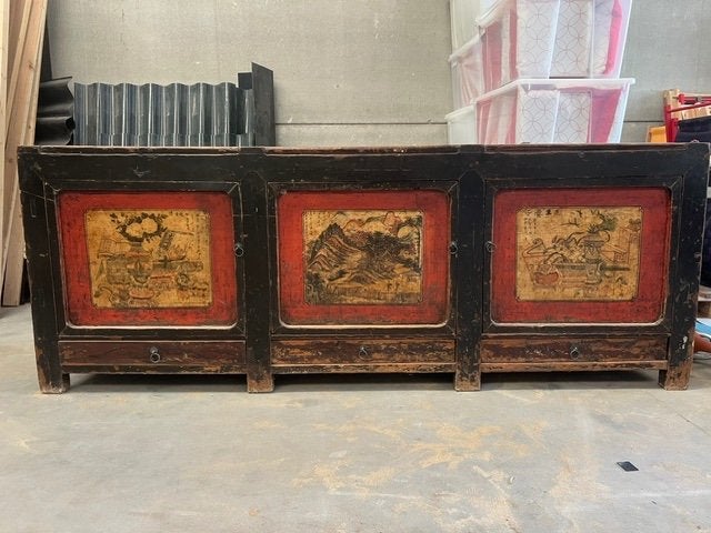 authentieke Chinese kast, Antiek en Kunst, Ophalen