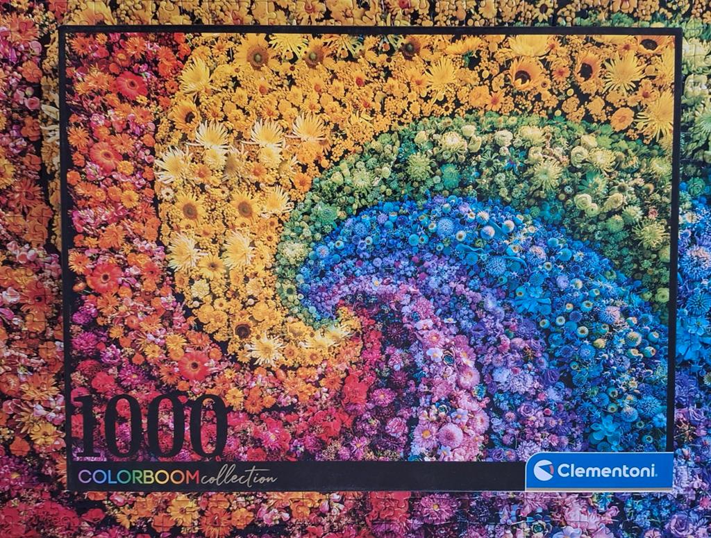 Legpuzzel Clementoni - Colorboom, Hobby en Vrije tijd, Ophalen, 500 t/m 1500 stukjes, Zo goed als nieuw, Legpuzzel