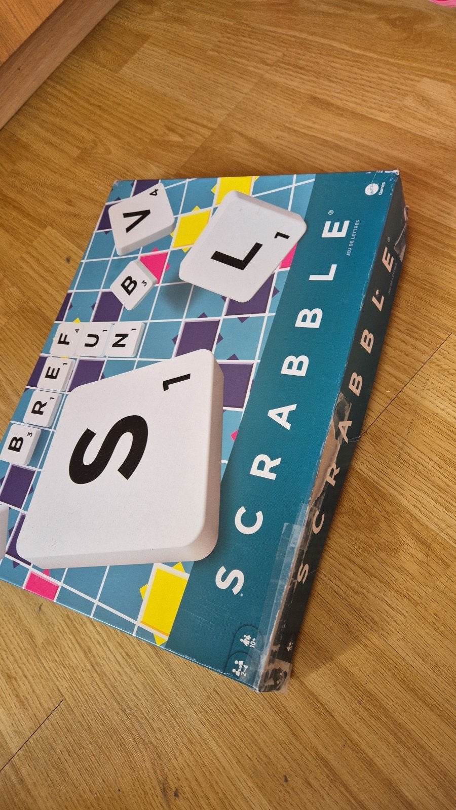 Scrabble 2 in 1, Ophalen