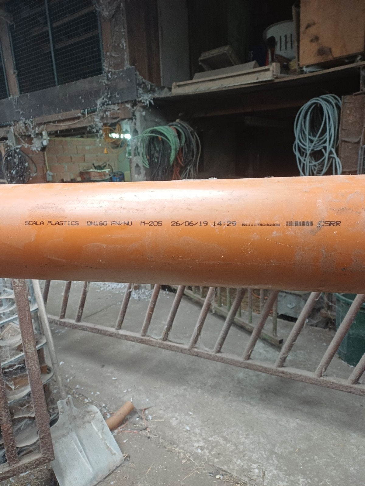 pvc afvoerbuis dia 160, Ophalen, PVC