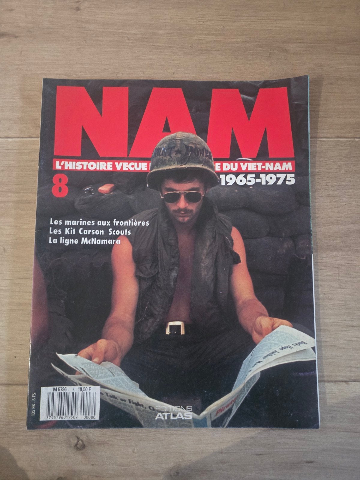 NAM n8 – Guerre du Viet-Nam 1965-1975 – Éditions Atlas – 19, Enlèvement ou Envoi, Utilisé
