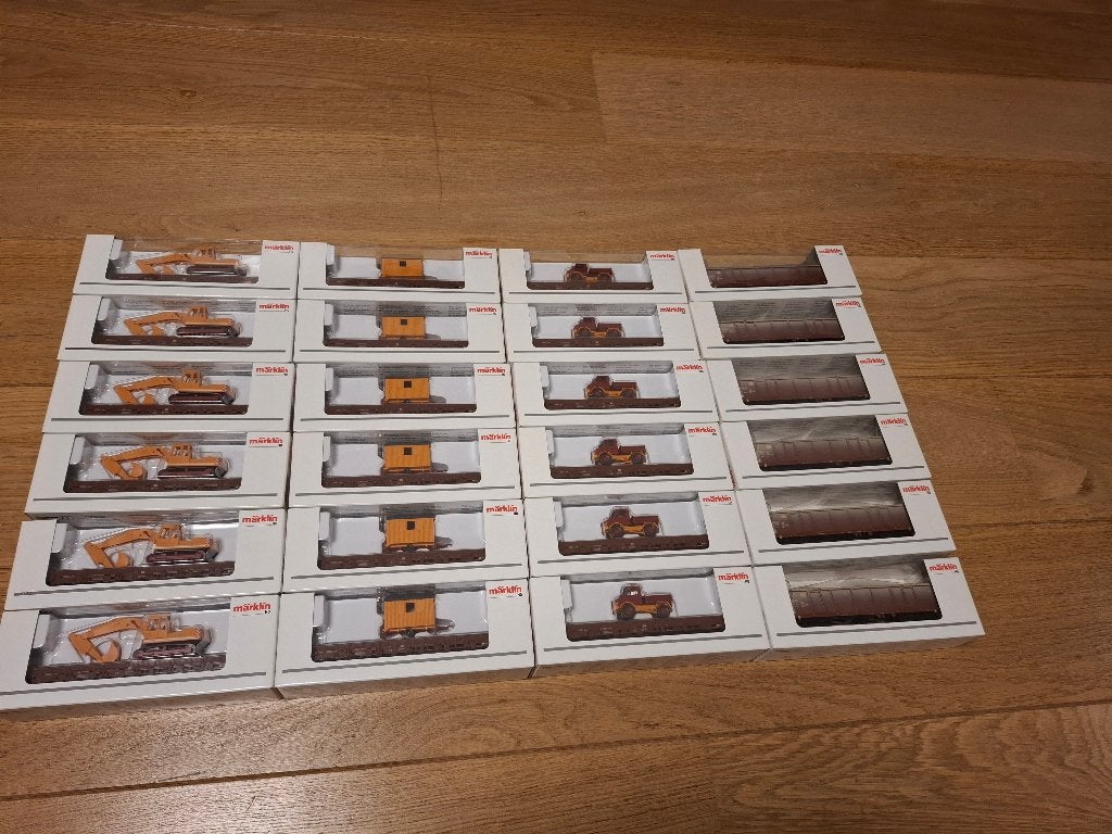Märklin 00753 - Set de 24 wagons DBAG, Ophalen, Zo goed als nieuw, Wagon, Märklin