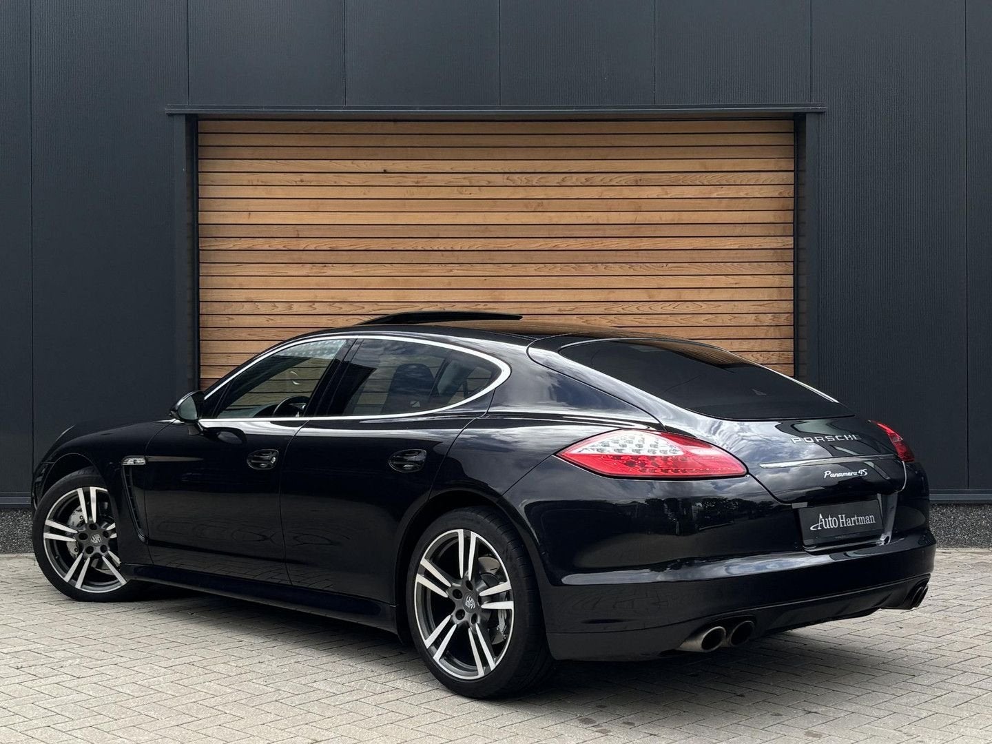 Porsche Panamera 4.8 4S SPORT-CHRONO|LUCHTVERING|STOELVENTIL, Achat, Entreprise, Carnet d'entretien, Noir