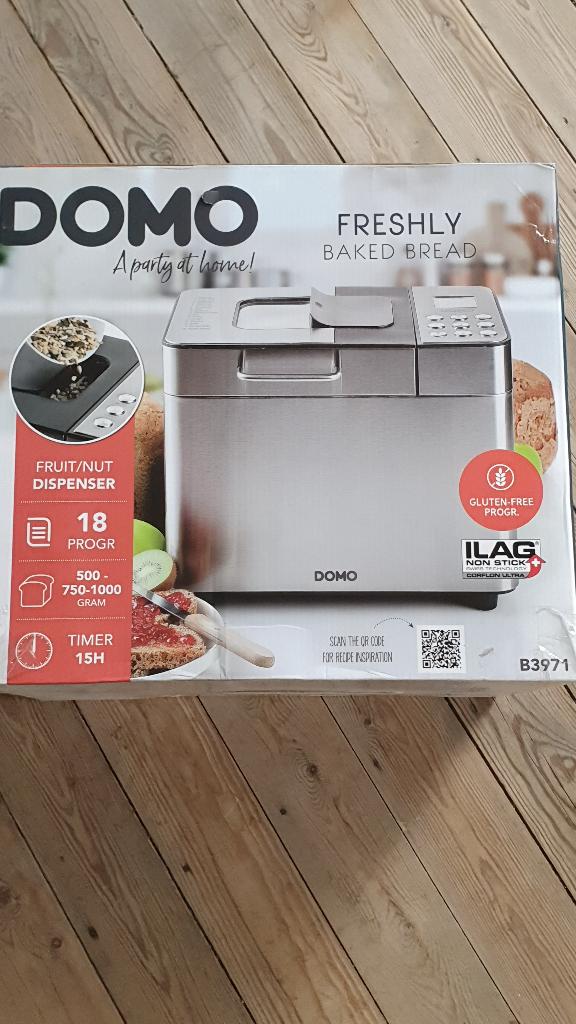 Domo broodbakmachine, Elektronische apparatuur, Ophalen, Zo goed als nieuw, Met timer