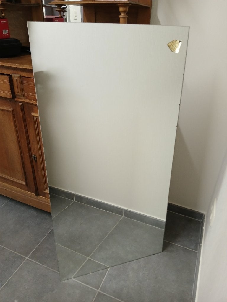 Spiegel, Ophalen, Gebruikt, 100 tot 150 cm, Rechthoekig