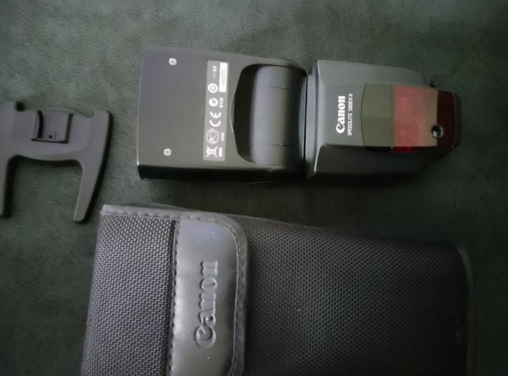 Canon Speed lite 580EX II flitser, in nieuwe staat, Ophalen of Verzenden, Canon