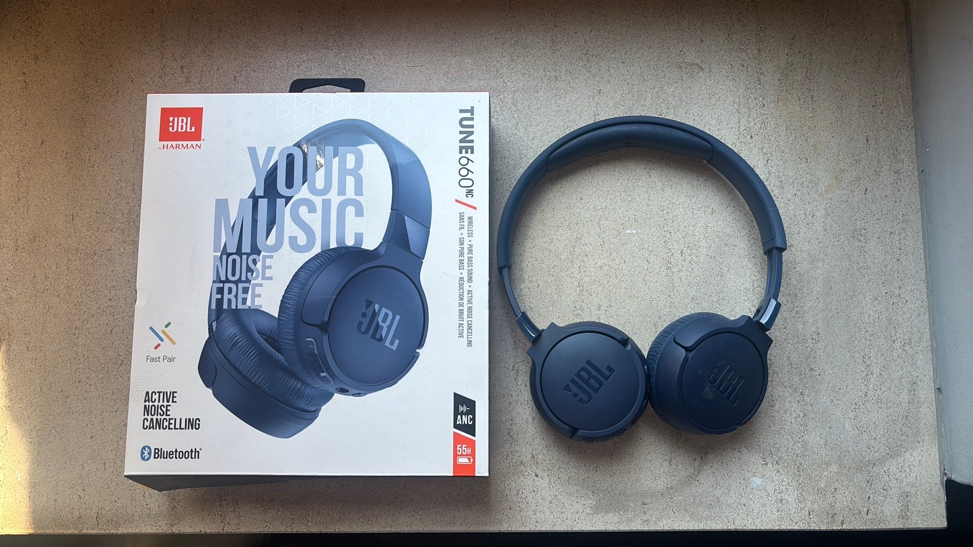 Casque Bluetooth jbl tune 660 nc, Audio, Tv en Foto, Hoofdtelefoons, Ophalen of Verzenden, Zo goed als nieuw, JBL, Bluetooth