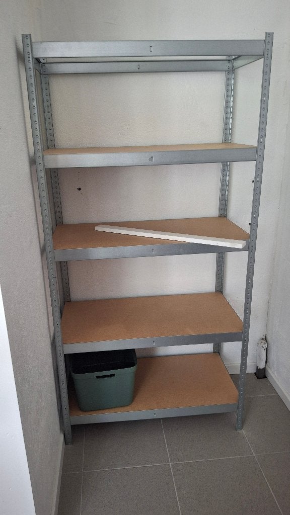 Metallen rekken 2 Gratis, Huis en Inrichting, Kasten | Stellingkasten, Ophalen, Nieuw