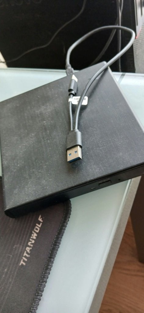 Externe CD/DVD-brander, Ophalen of Verzenden, Zo goed als nieuw