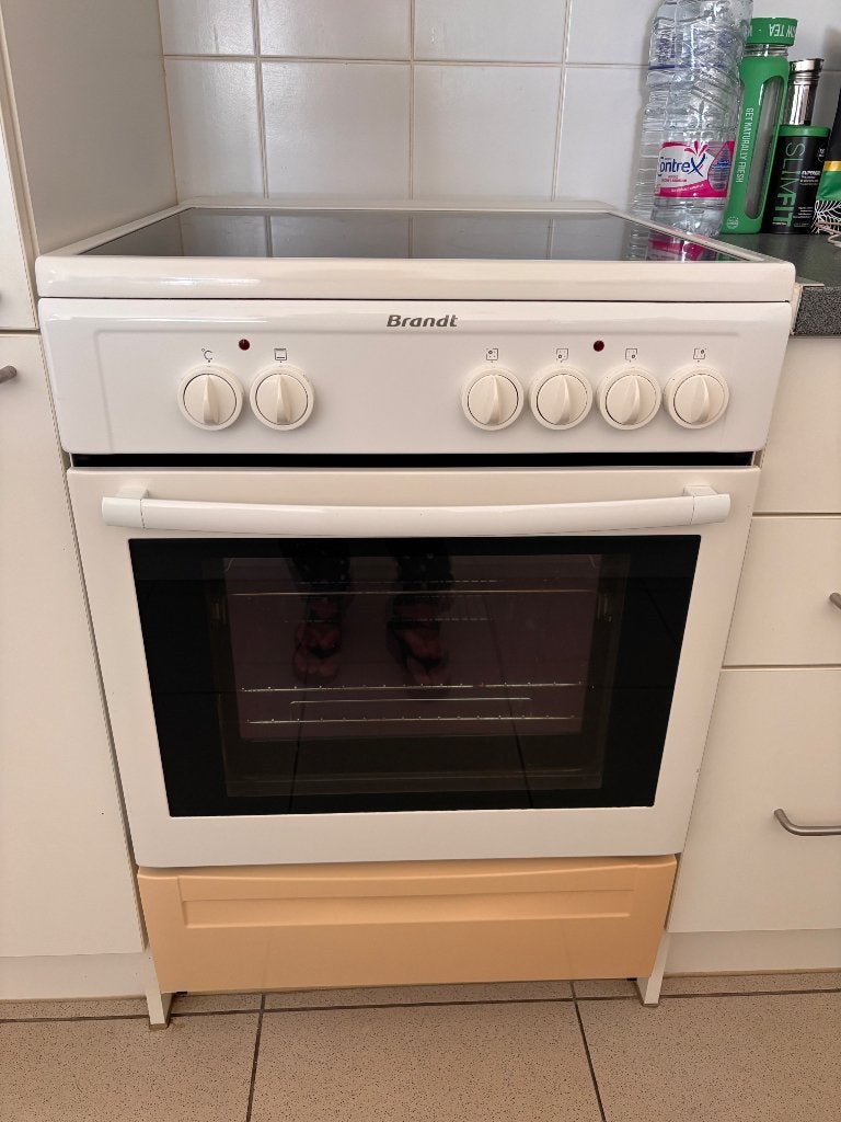 Electrisch fornuis, Elektronische apparatuur, Ophalen, Gebruikt, 60 cm of meer, Keramisch