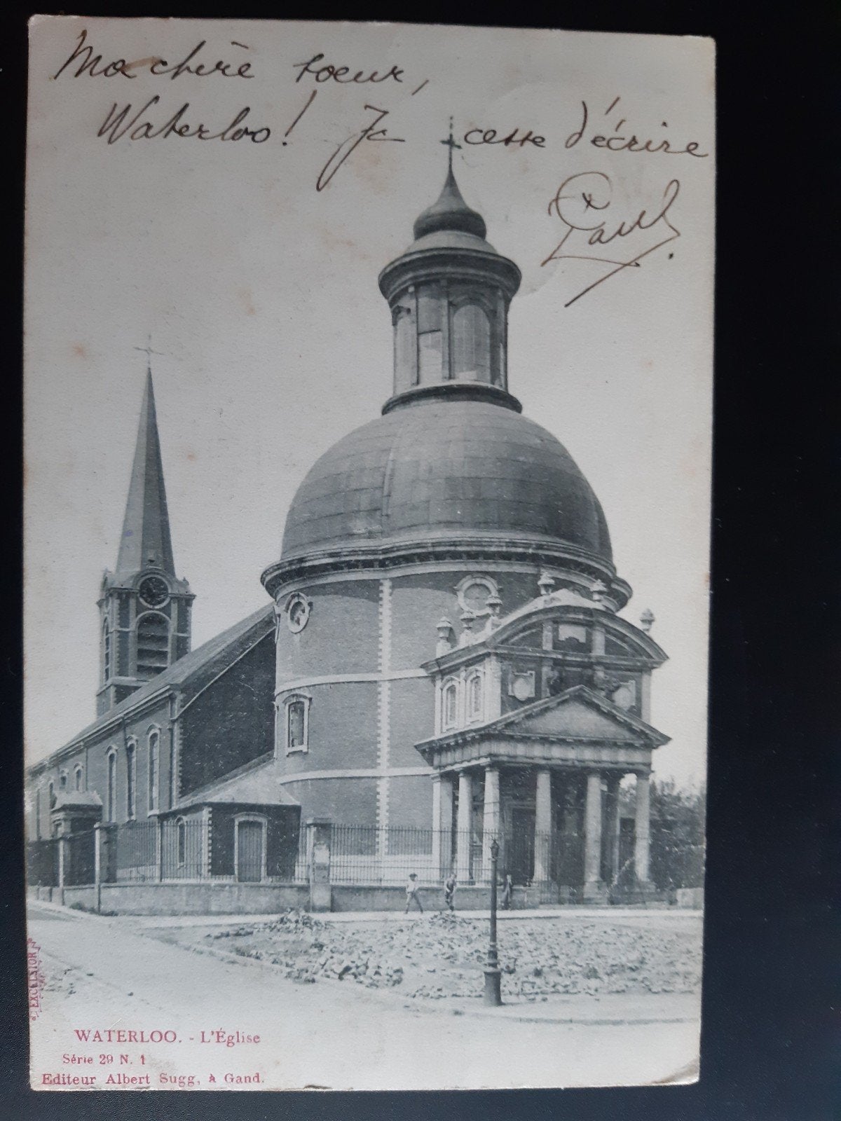 WATERLOO L EGLISE 1905, Ophalen of Verzenden