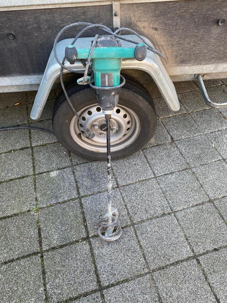 Kuip menger / mixer, Ophalen, Gebruikt