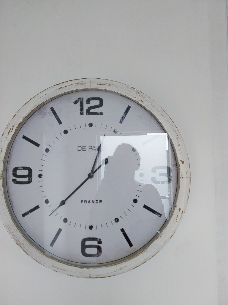 Horloge, Maison & Meubles, Enlèvement, Comme neuf, Suspension murale
