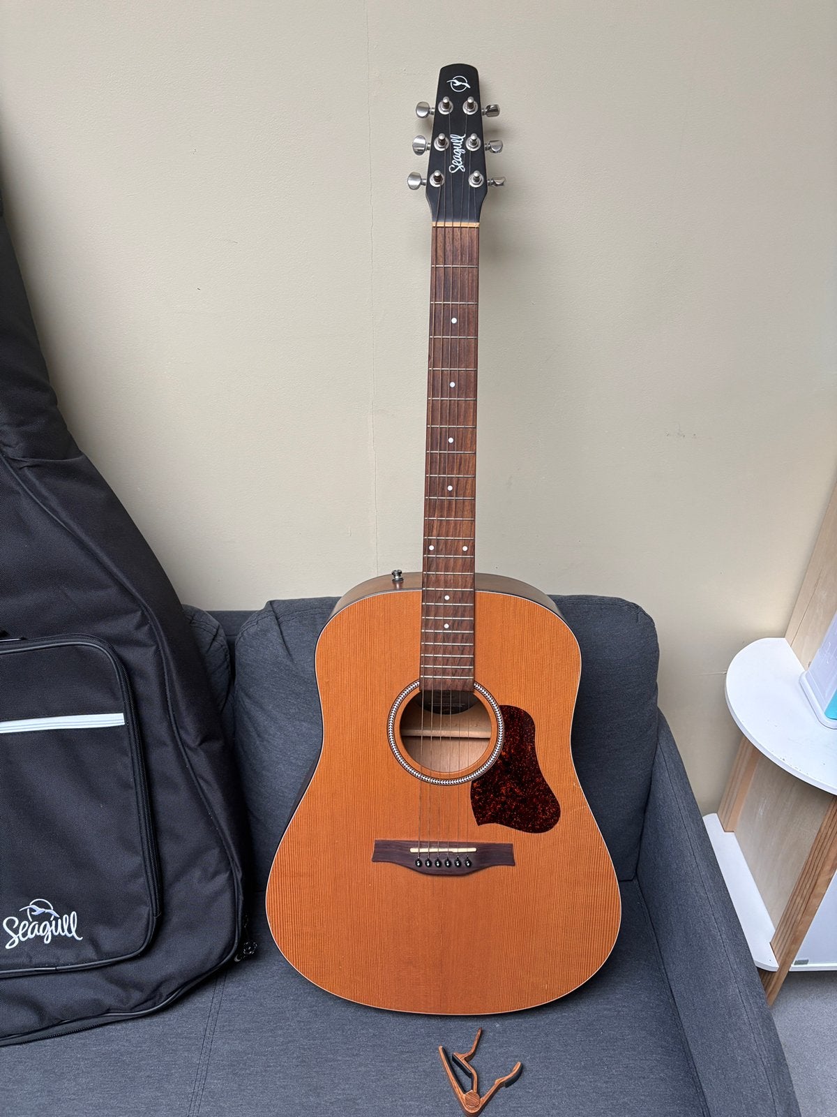 Guitare Seagull S6 Original, Muziek en Instrumenten, Ophalen, Gebruikt, Western- of Steelstringgitaar