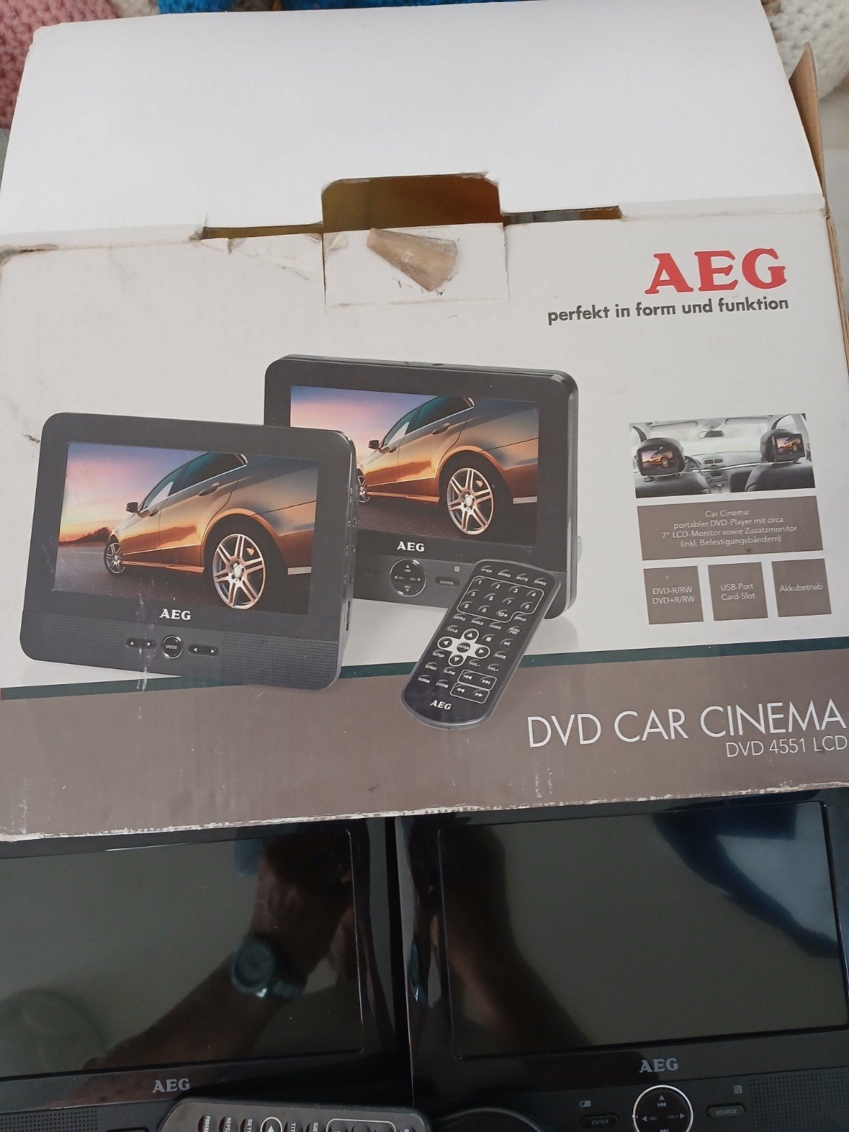 AEG DVD 4551, TV, Hi-fi & Vidéo, Enlèvement, Autres marques