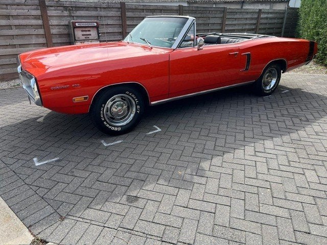 Dodge Coronet 500 V8 cabrio, Auto's, Zwart, Overige kleuren, https://public.car-pass.be/vhr/5d83e671-e74f-4372-8693-d89a98af80fe