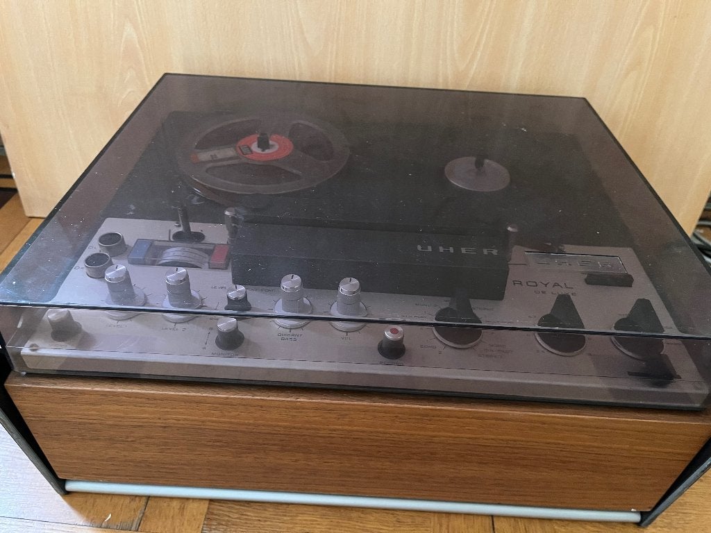 Vintage bandrecorder, Ophalen, Bandrecorder