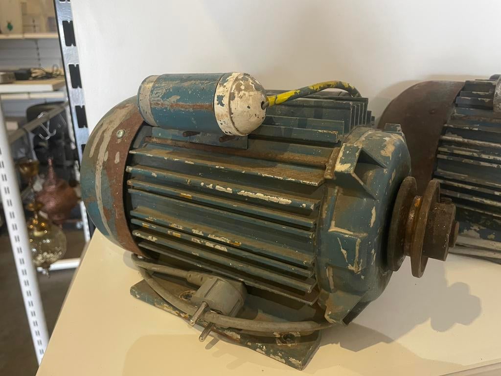 Electro motor, Ophalen, Gebruikt
