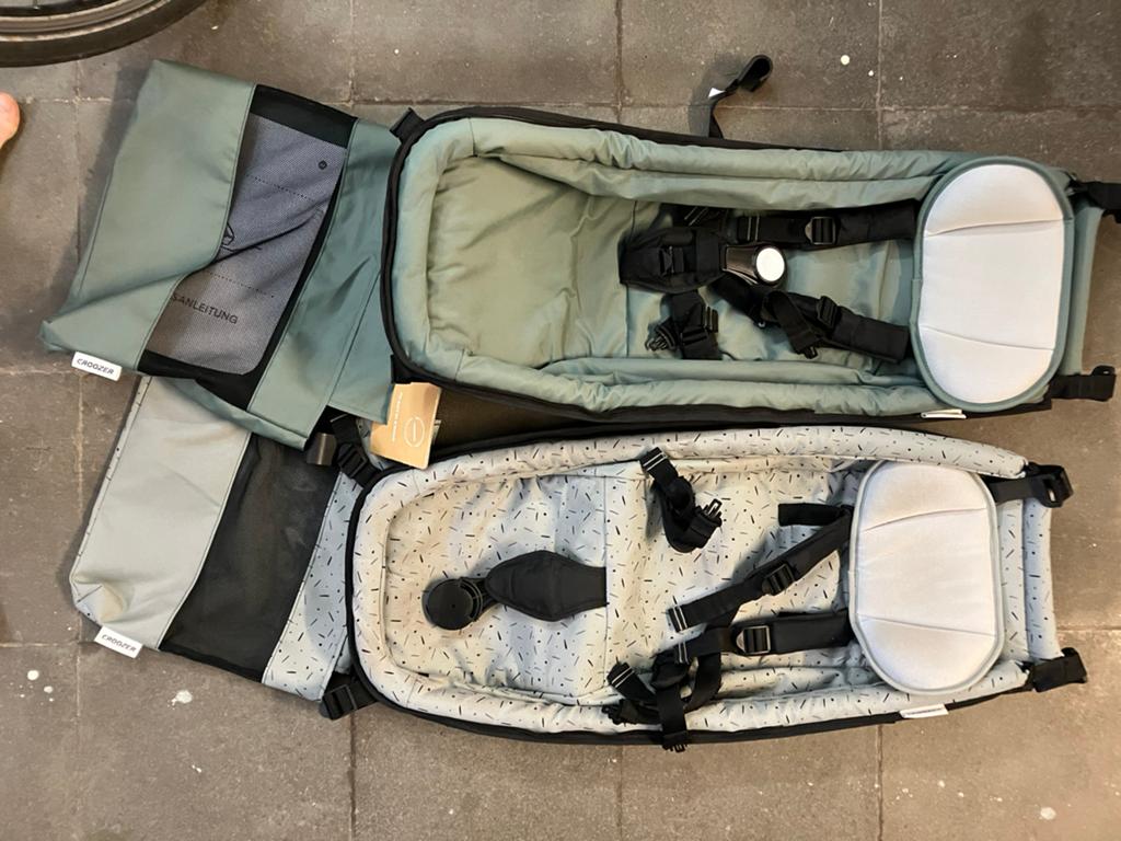 Croozer hangmat voor babies twee stuks, Fietsen en Brommers, Fietsaccessoires | Aanhangwagens en Karren, Ophalen of Verzenden