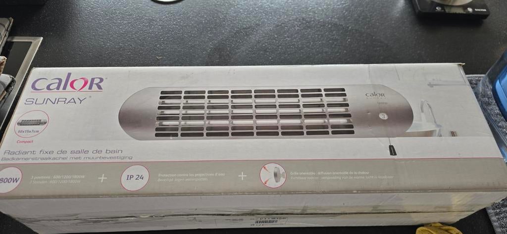 Badkamerstraalkachel Calor, Enlèvement