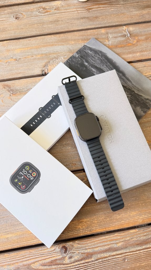Apple Watch Ultra 2 49mm Black, Handtassen en Accessoires, Gebruikt, Zwart, Apple Watch, IOS