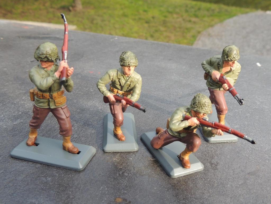 Britains Deetails Rangers US Normandie 1944, Collections, Envoi, Armée de terre, Miniature ou Figurine