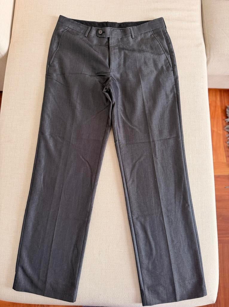 Pantalon classique gris taille 42, Ophalen of Verzenden, Zo goed als nieuw, Grijs