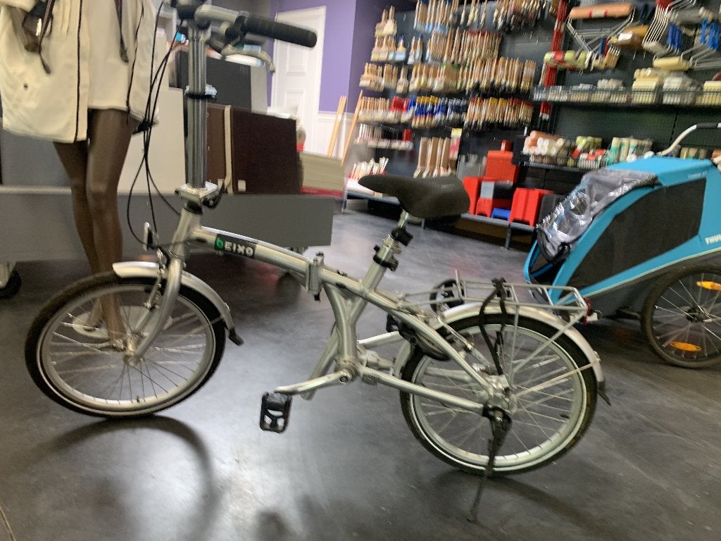 beixo plooifiets, Vélos & Vélomoteurs, Vélos | Vélos pliables, Autres marques, Vitesses, Frein sur jante, Comme neuf