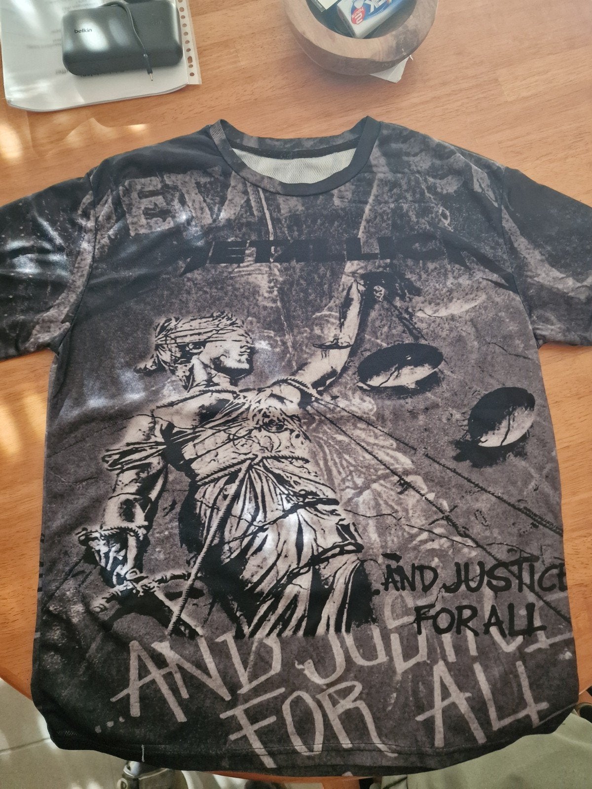 Sportshirt Metallica L / XL, Kleding | Heren, Ophalen of Verzenden, Zo goed als nieuw