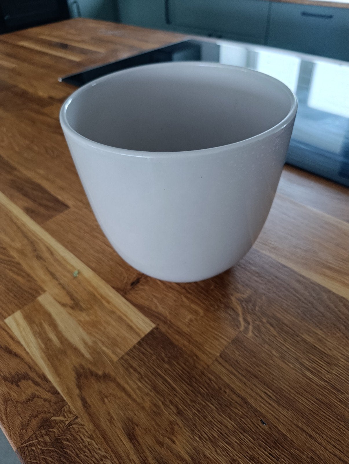 Pot de fleur tusca beige, neuf, Jardin & Terrasse, Neuf, Rond, Moins de 25 cm, Moins de 40 cm
