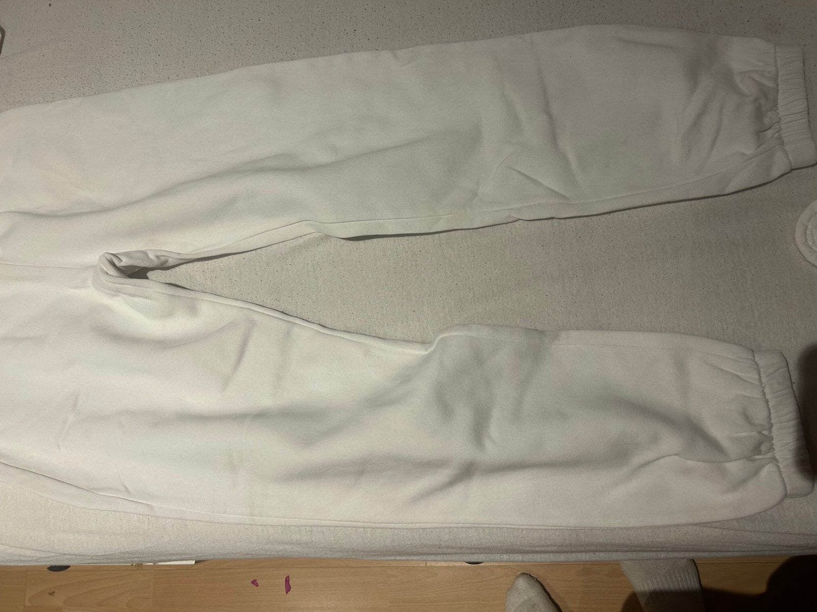 Witte jogging broek, Ophalen, Zo goed als nieuw