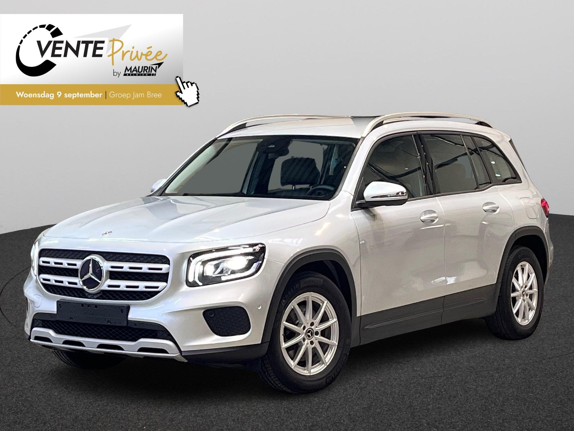 Mercedes-Benz GLB 180 d Business Solution, Auto's, Mercedes-Benz, Stof, Gebruikt, 4 cilinders, 116 pk