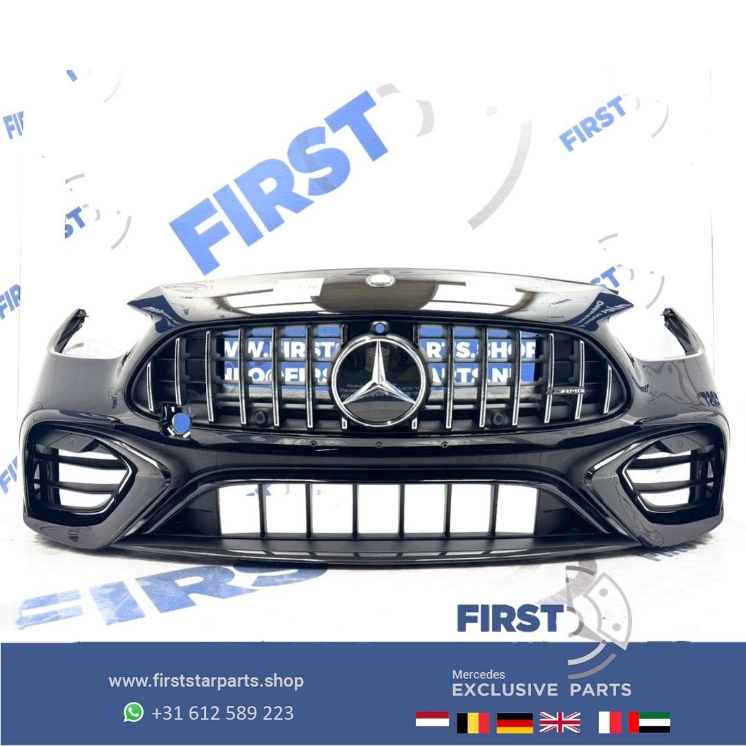 BUMPER W206 C63 AMG CARBON VOORBUMPER C KLASSE ORIGINEEL A20, Utilisé, -, Avant, -