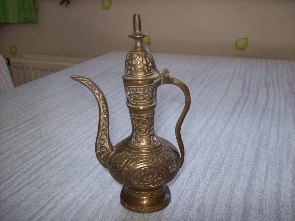 GRIEKS MACEDONIA KOFFIE KANNETJE, Antiek en Kunst, Ophalen, Koper
