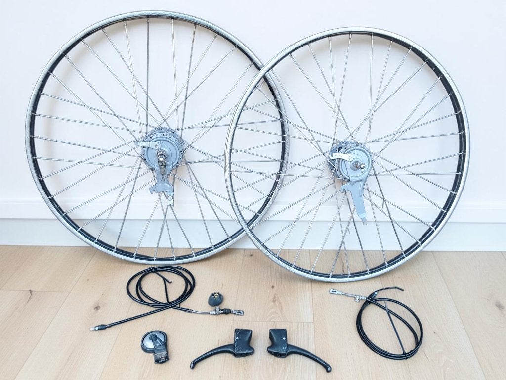 Complete Batavus wielset 28 inch – Sachs 3v + trommelremmen, Fietsen en Brommers, Fietsonderdelen, Overige materialen, Ophalen