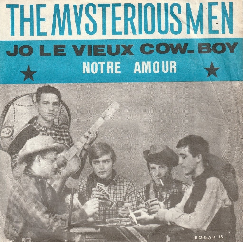 The Mysterious Men - Jo le vieux cow-boy, CD & DVD, Vinyles Singles, Enlèvement ou Envoi, 7 inch, Pochette photo, Utilisé